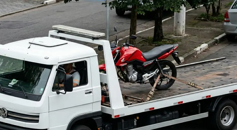 Reboque de moto em Governador Valadares – guincho especializado para motocicletas